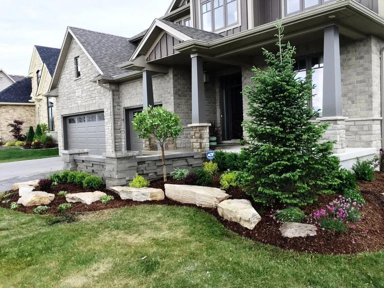 Completed outdoor contracting project by Majesta Contracting