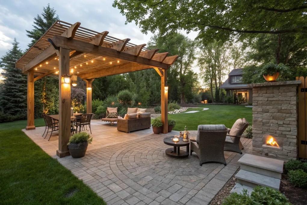 Interlocking Patio