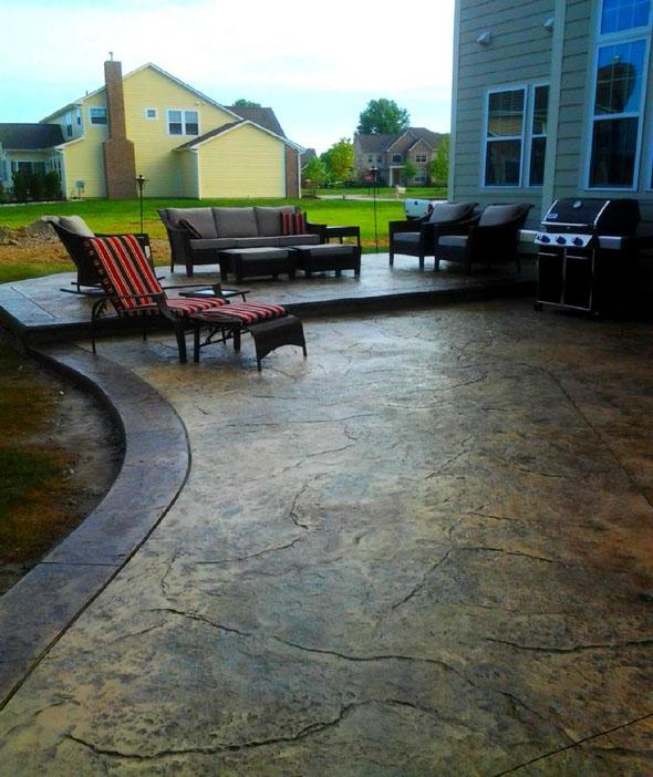 Stamped Concrete Patio